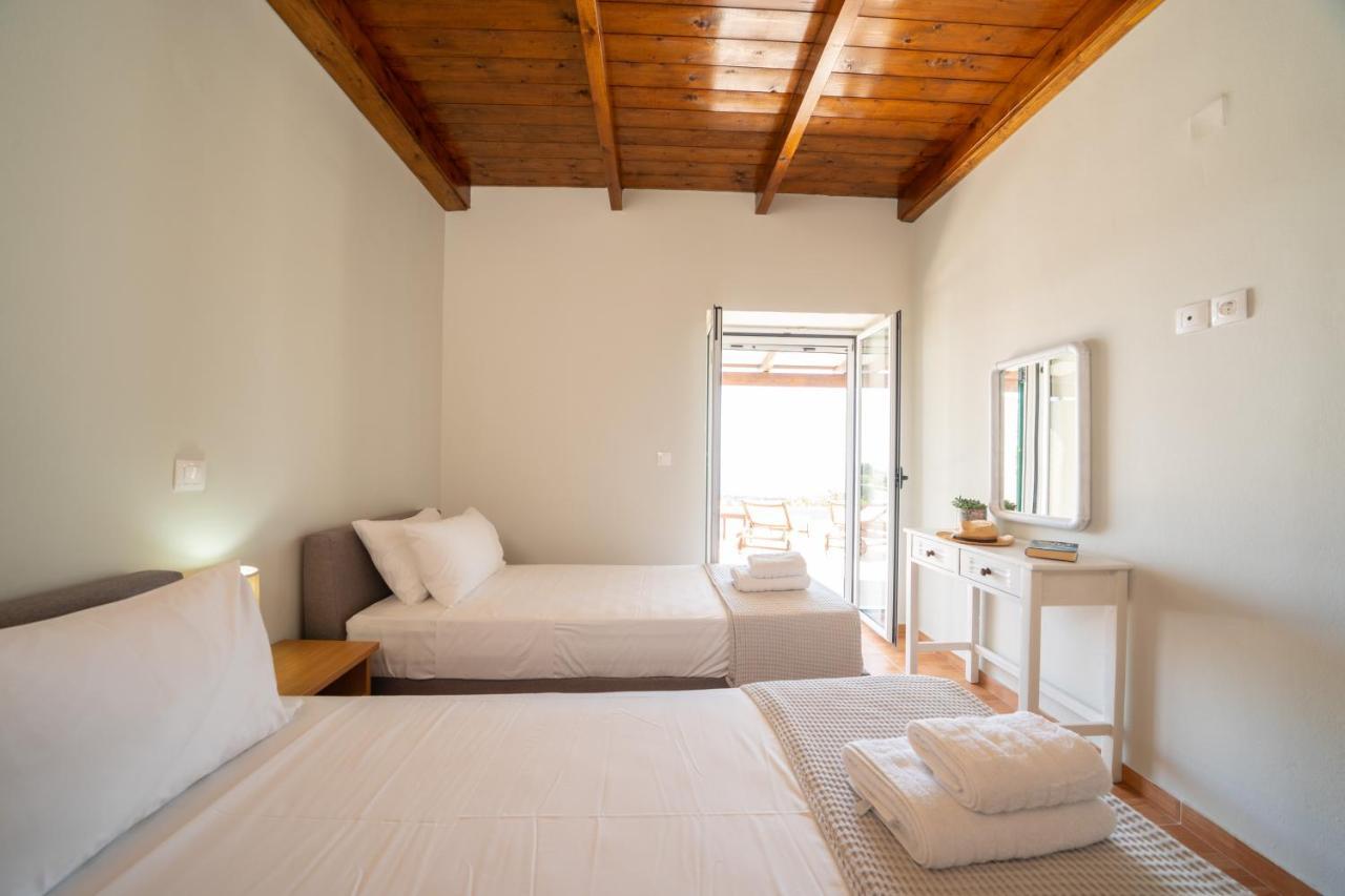 Stone Villa Eriphyle ,Private Witn Sunset View Fiskardo Bagian luar foto